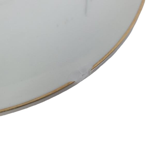 Vintage Golden Rose Flower Gold Rim Fine China Japan Teacup Saucer Set - Picture 6 of 7